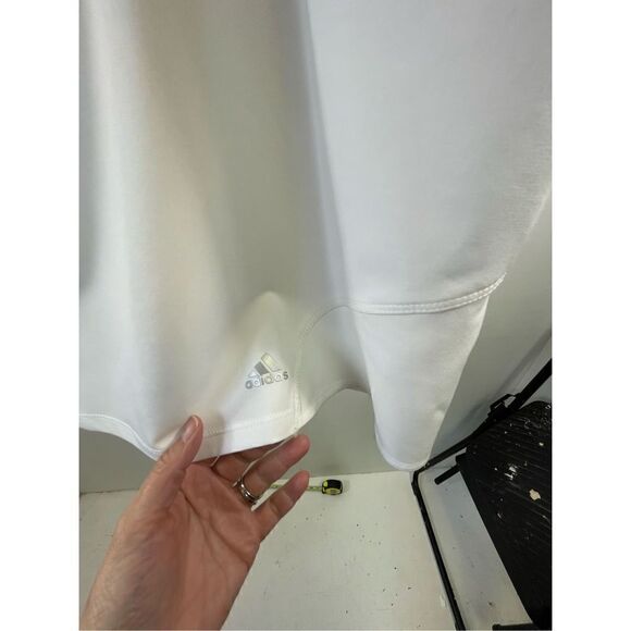 Adidas NWT White Flare Skort Size L - Picture 5 of 10